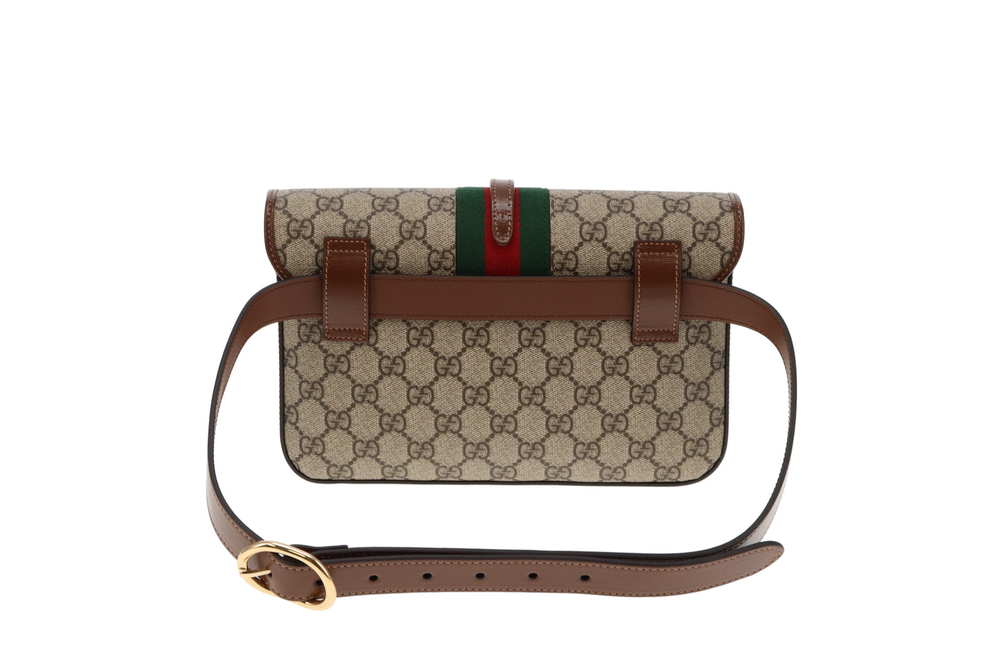 Gucci GG Supreme and Web Detail Jackie 1961 Belt Bag