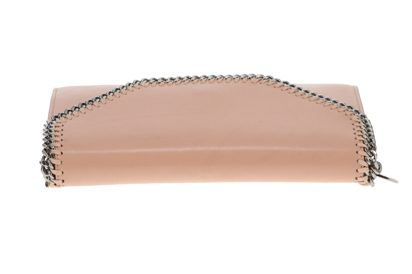 Stella McCartney Beige Faux Leather Clutch on Chain