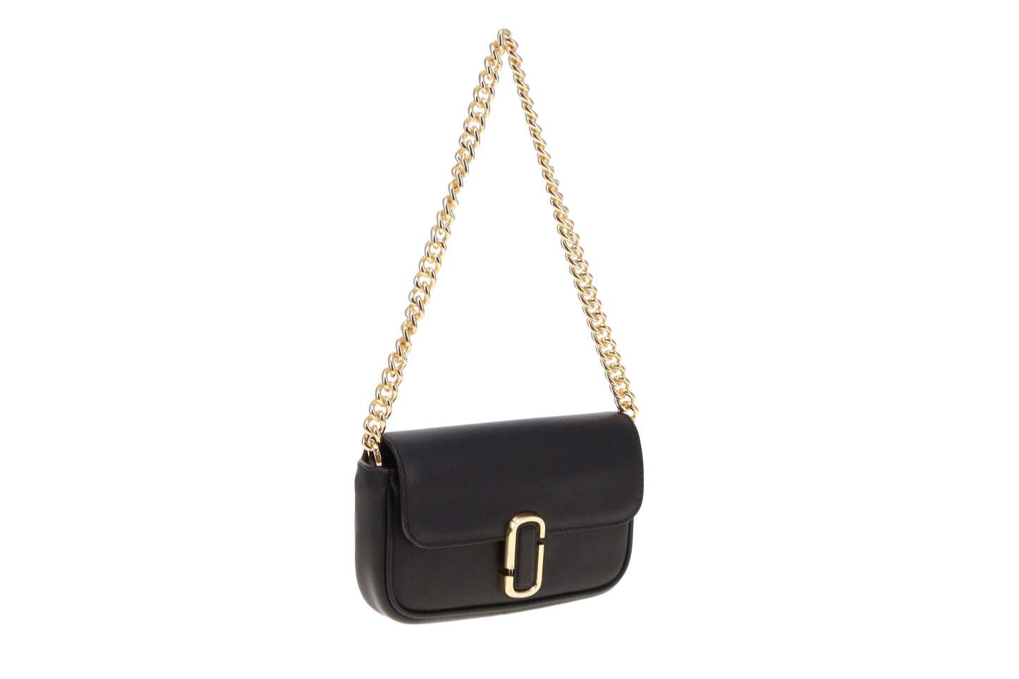 Marc Jacobs The J Marc Soft Shoulder Bag Black