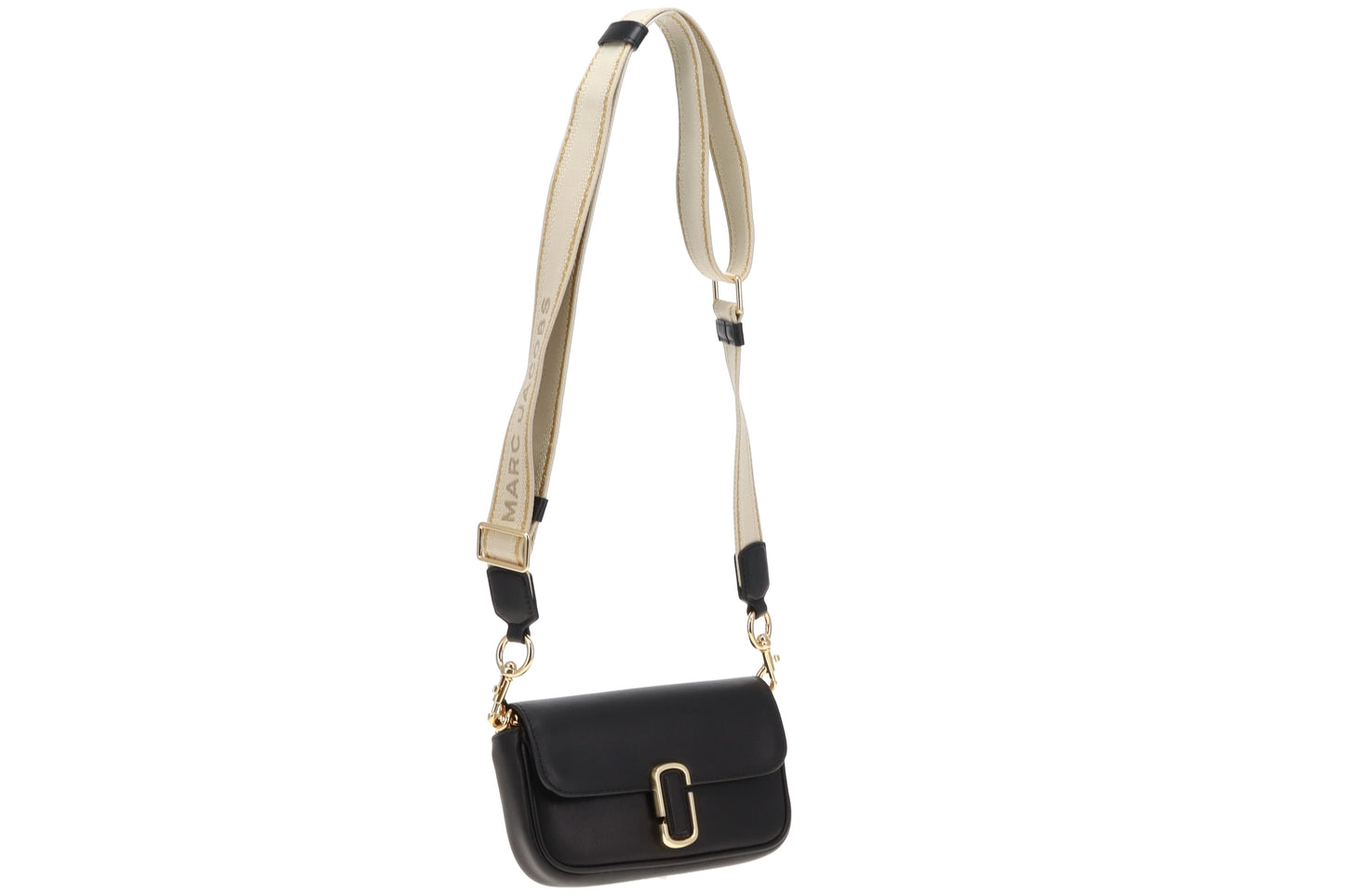 Marc Jacobs The J Marc Soft Shoulder Bag Black