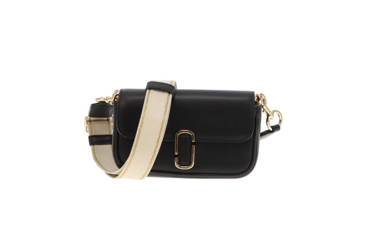 Marc Jacobs The J Marc Soft Shoulder Bag Black