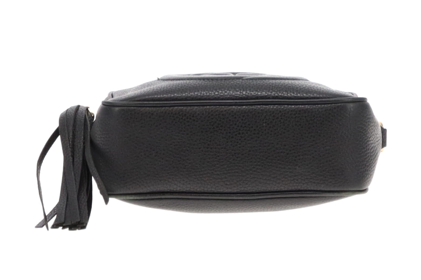 Gucci Black Leather Soho Disco Crossbody Camera Bag