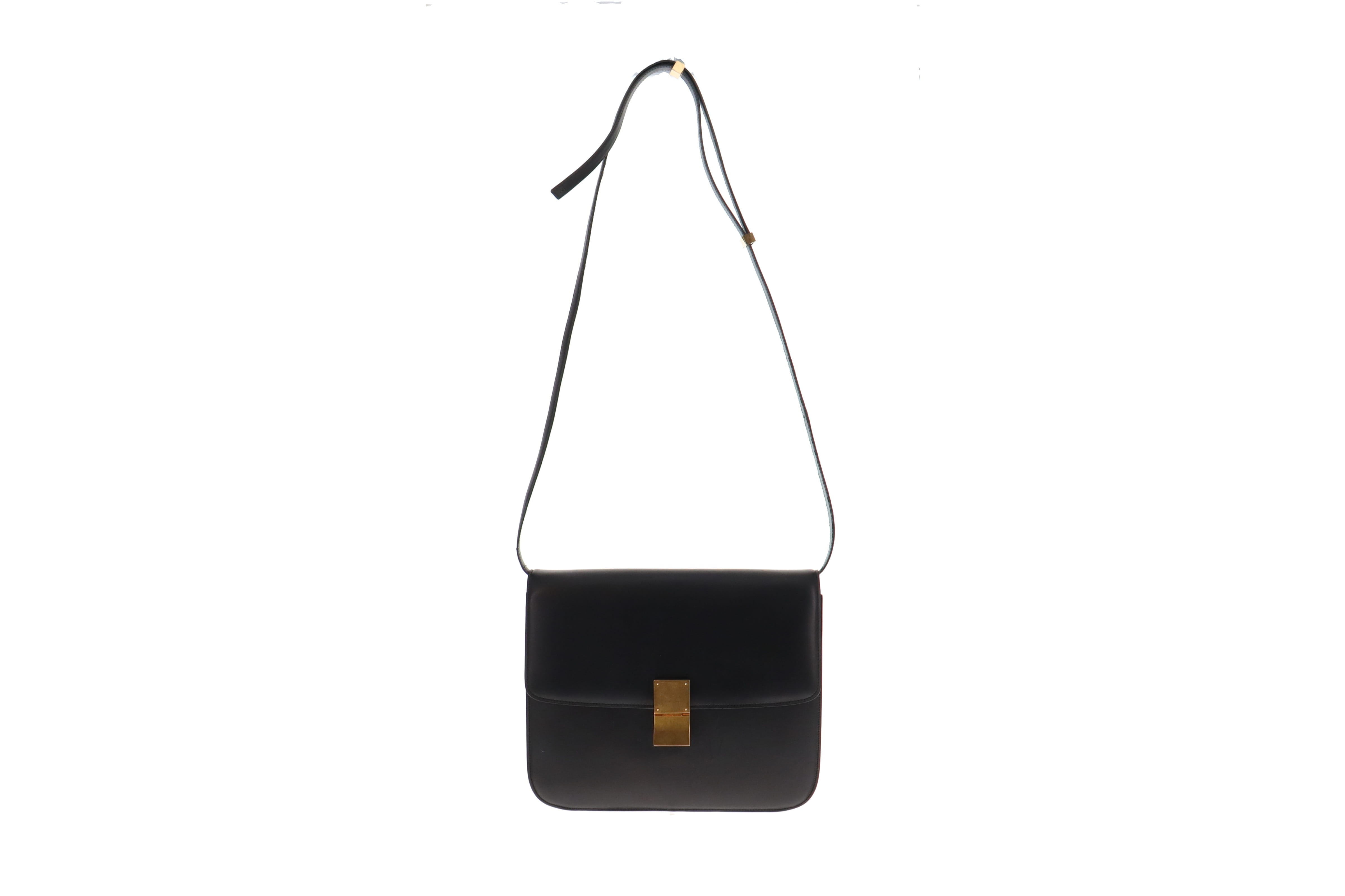 Celine Large Black Box Bag