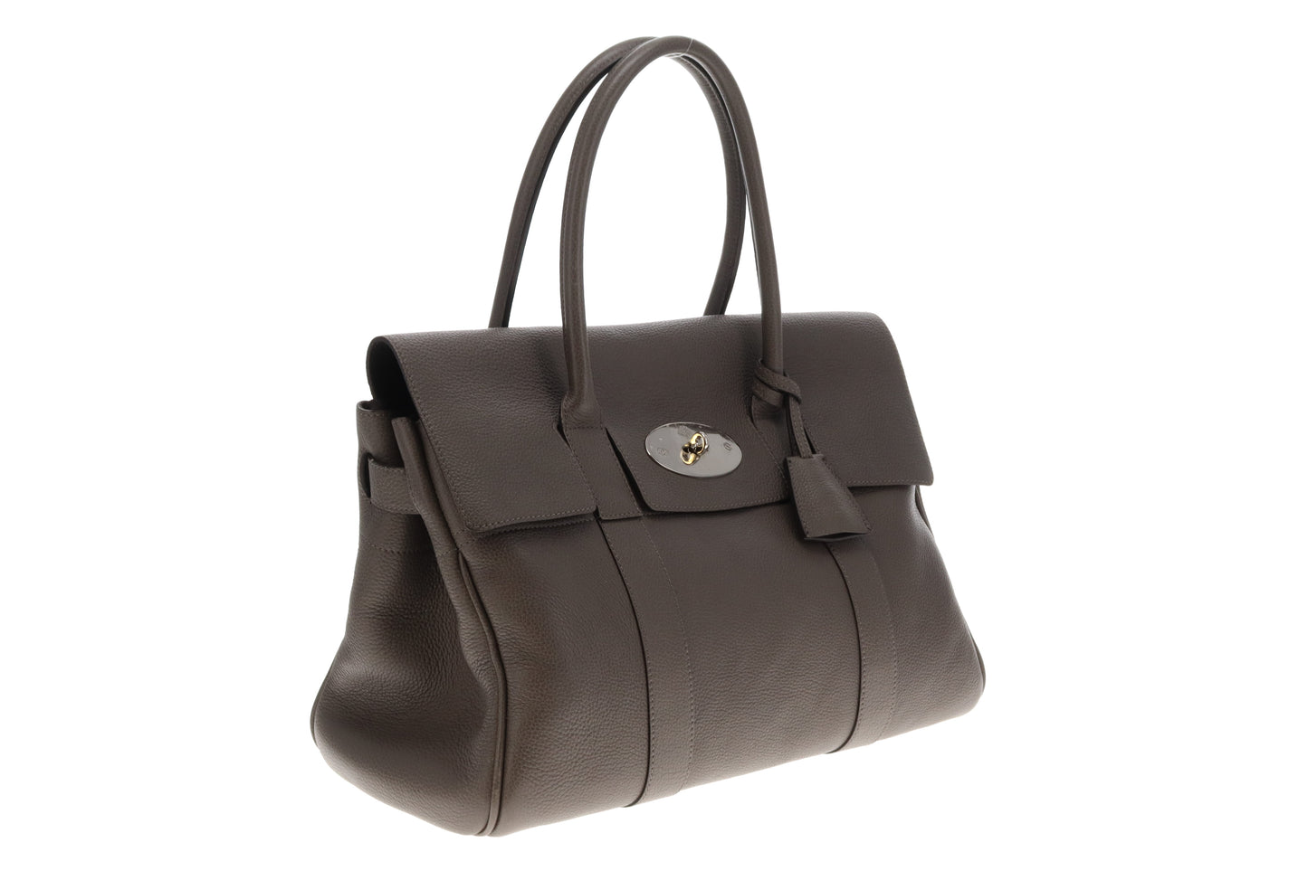 Mulberry Bayswater Grey Classic Heavy Grain Leather SH RRP €1,495