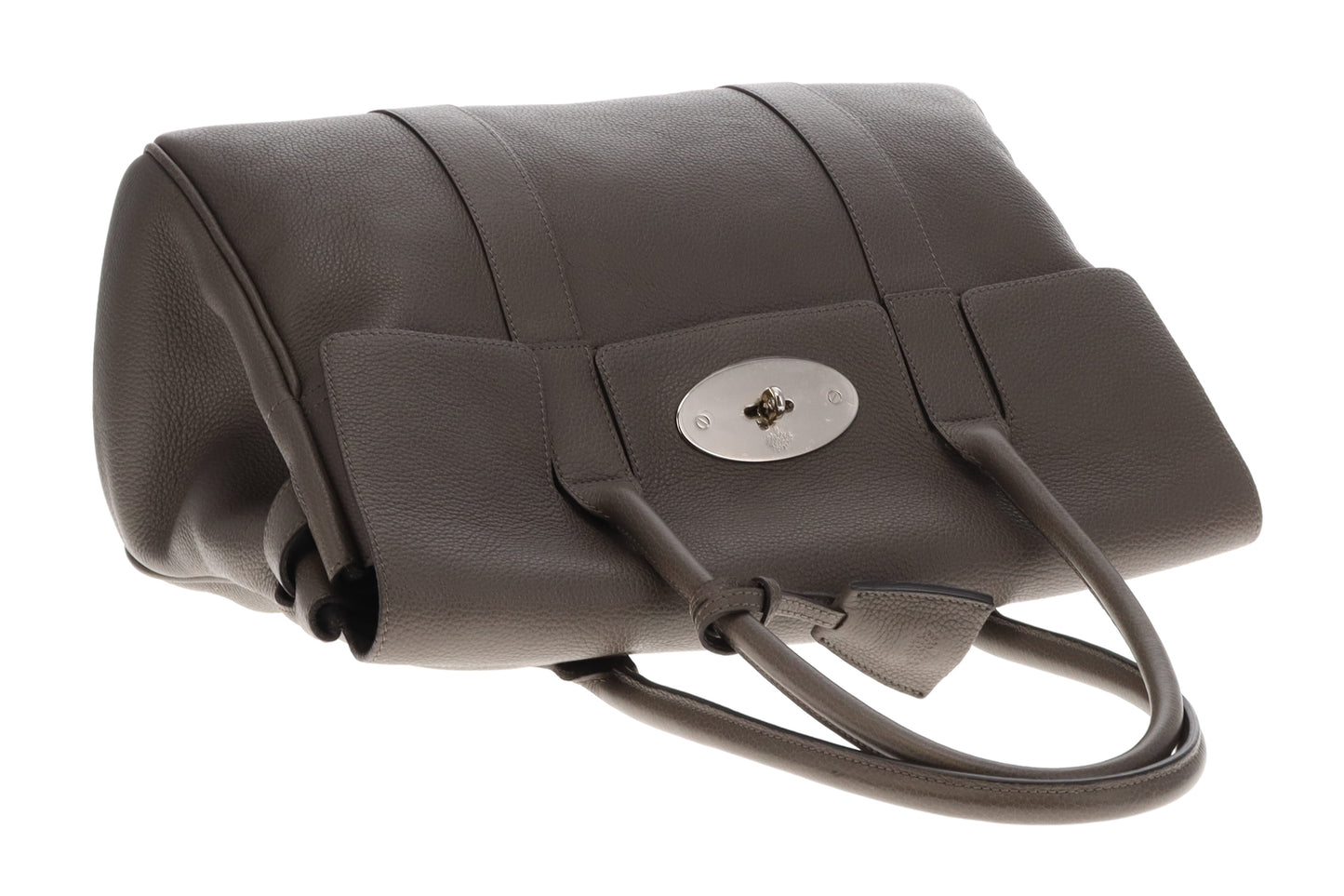 Mulberry Bayswater Grey Classic Heavy Grain Leather SH RRP €1,495