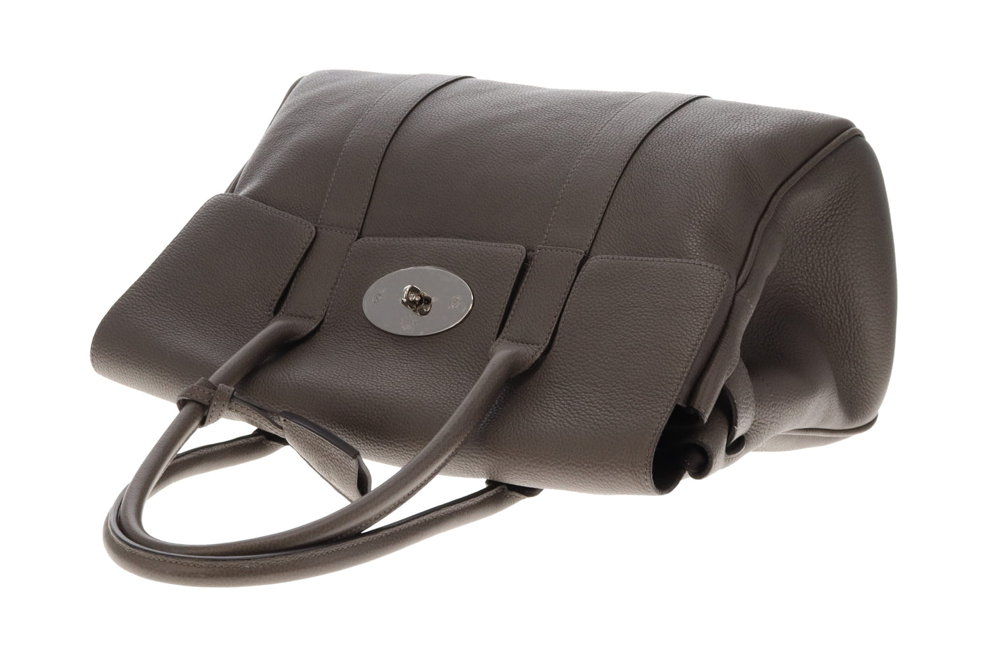 Mulberry Bayswater Grey Classic Heavy Grain Leather SH RRP €1,495