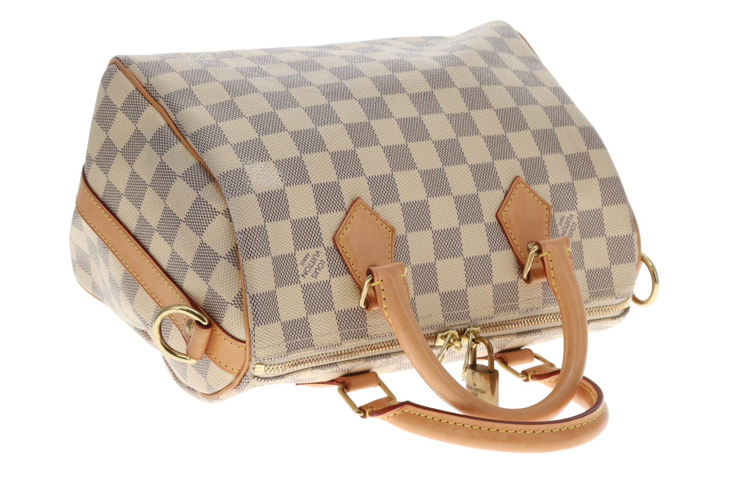 Louis Vuitton Damier Azur Speedy 25  DU3197 (No Strap)