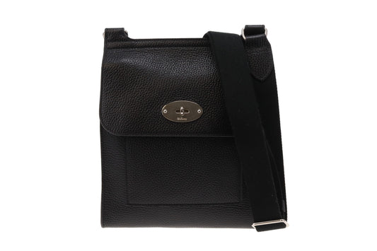 Mulberry Antony New Model Regular Black Small Classic Grain Leather SH RRP €845