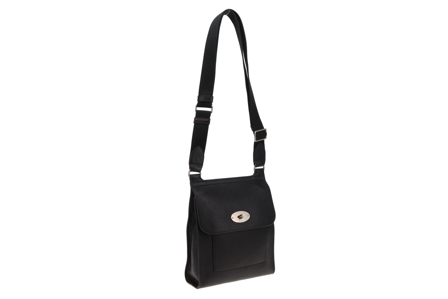 Mulberry Antony New Model Regular Black Small Classic Grain Leather SH RRP €845