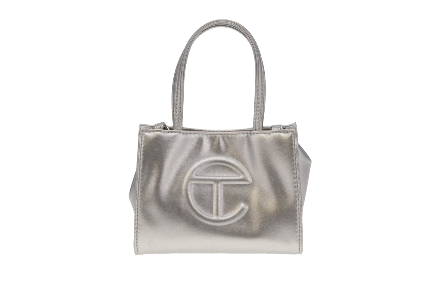 Telfar Silver Small Shopper