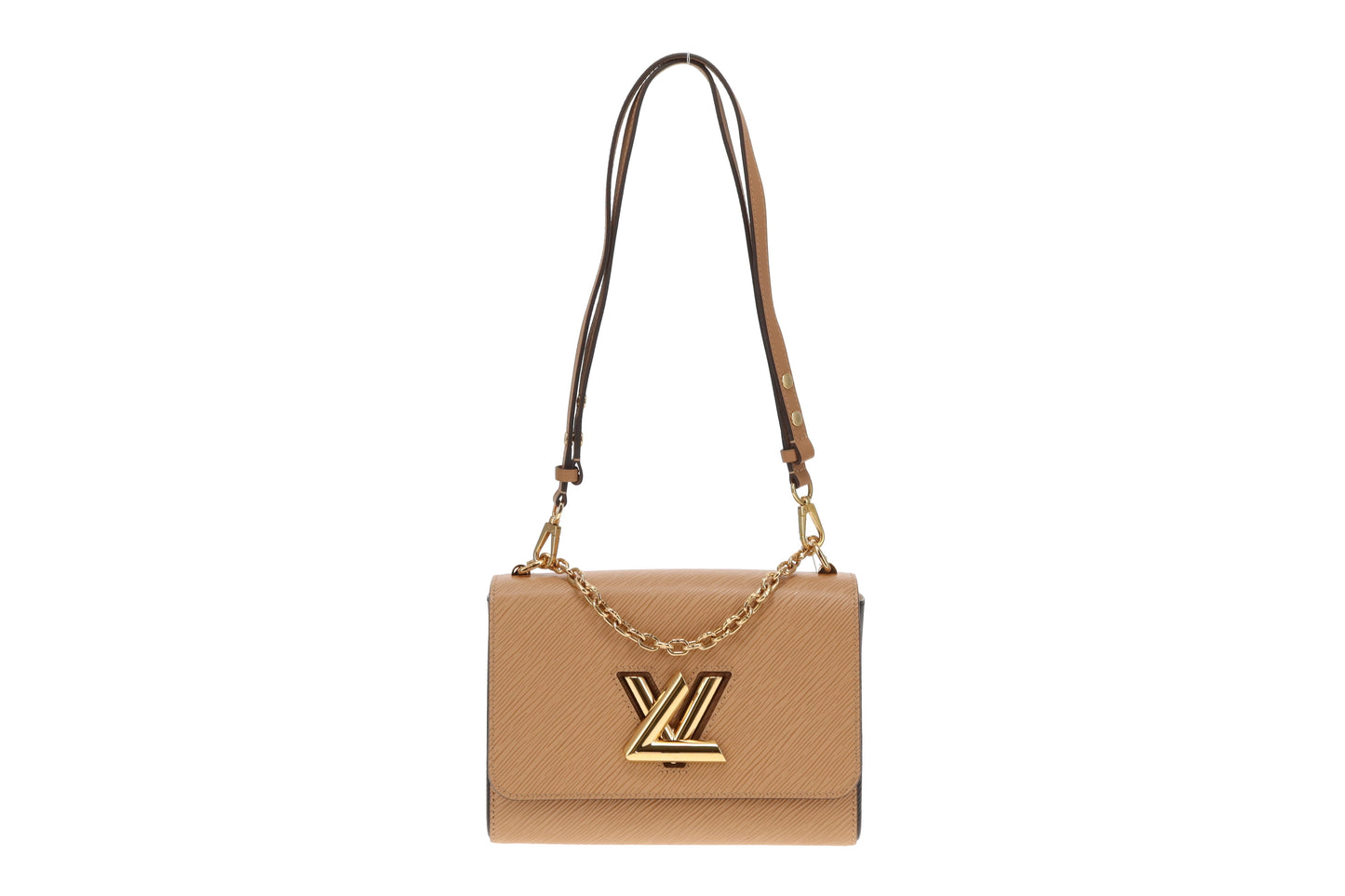 Louis Vuitton Light Camel Epi Leather GHW Twist MM with Leather Strap SR2179 - 2019