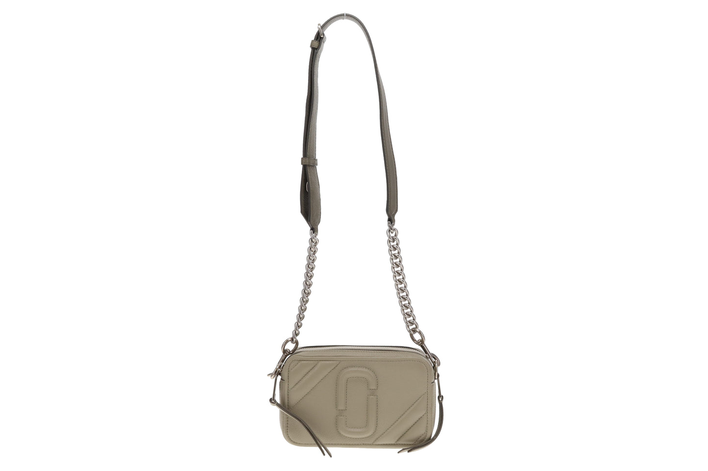 Marc Jacobs Sage Green Leather The Moto Shot