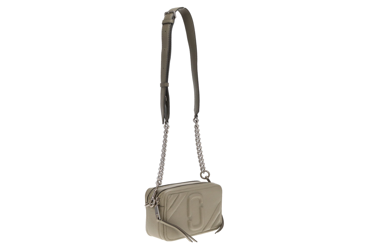 Marc Jacobs Sage Green Leather The Moto Shot