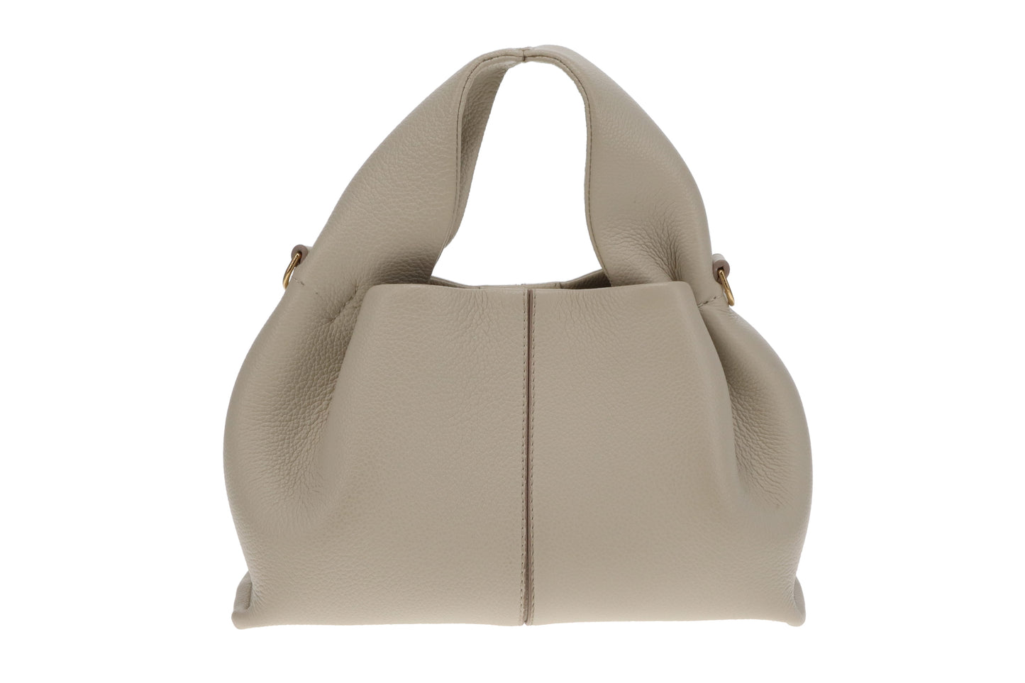 Polene Chalk Textured Leather Numero Neuf Mini