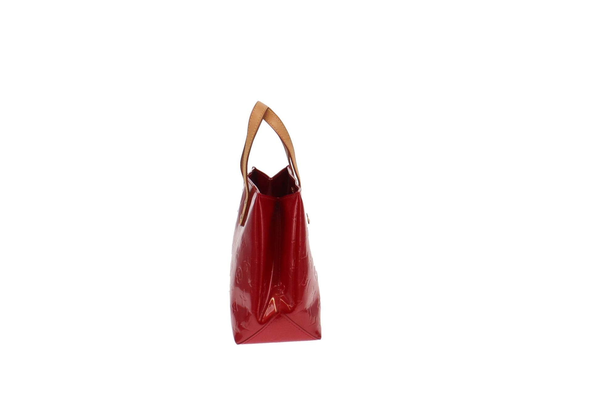 Louis Vuitton Louis Vuitton Rouge Red Vernis Leather Reade PM Handbag