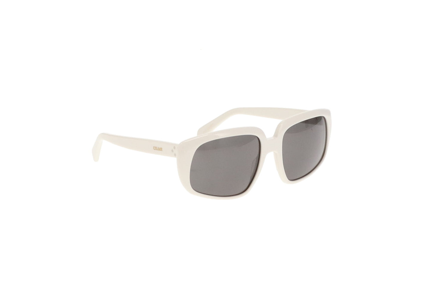 Celine White Irregular Frame CL40073I Sunglasses