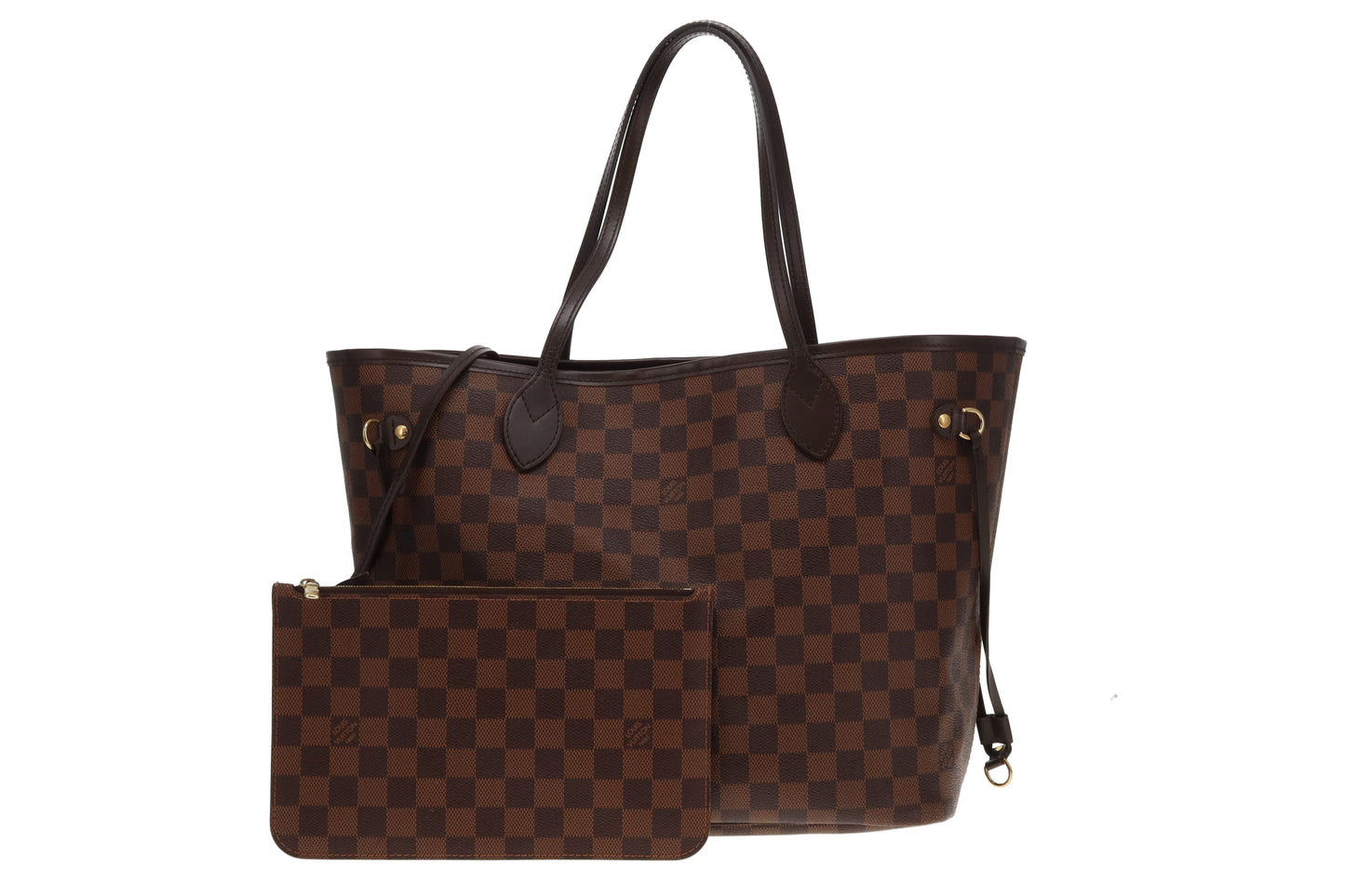 Louis Vuitton Damier Ebene Neverfull MM Size with Pochette (NFID 2021 upwards)