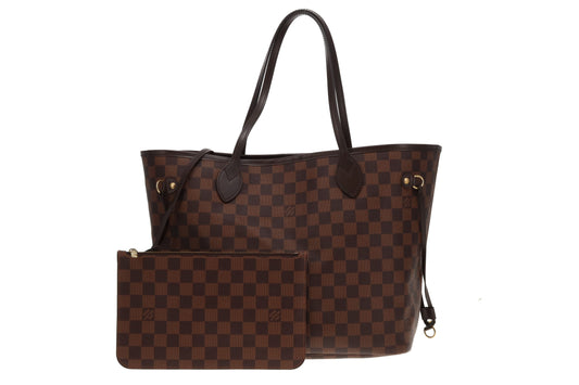 Louis Vuitton Damier Ebene Neverfull MM Size with Pochette (NFID 2021 upwards)