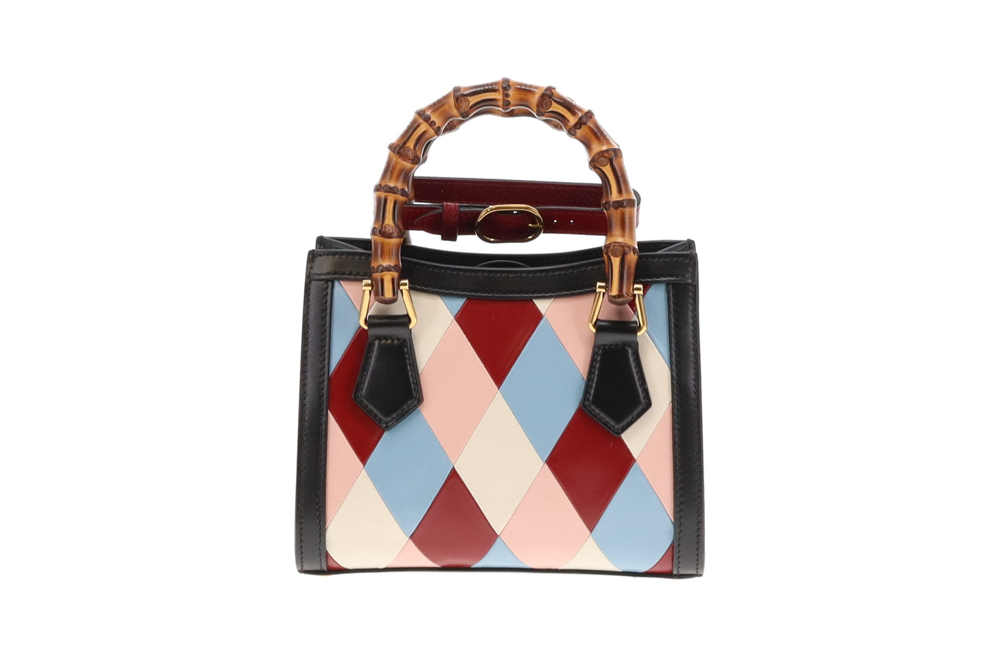 Gucci Calfskin Lovelight Mini Diana Tote Bag