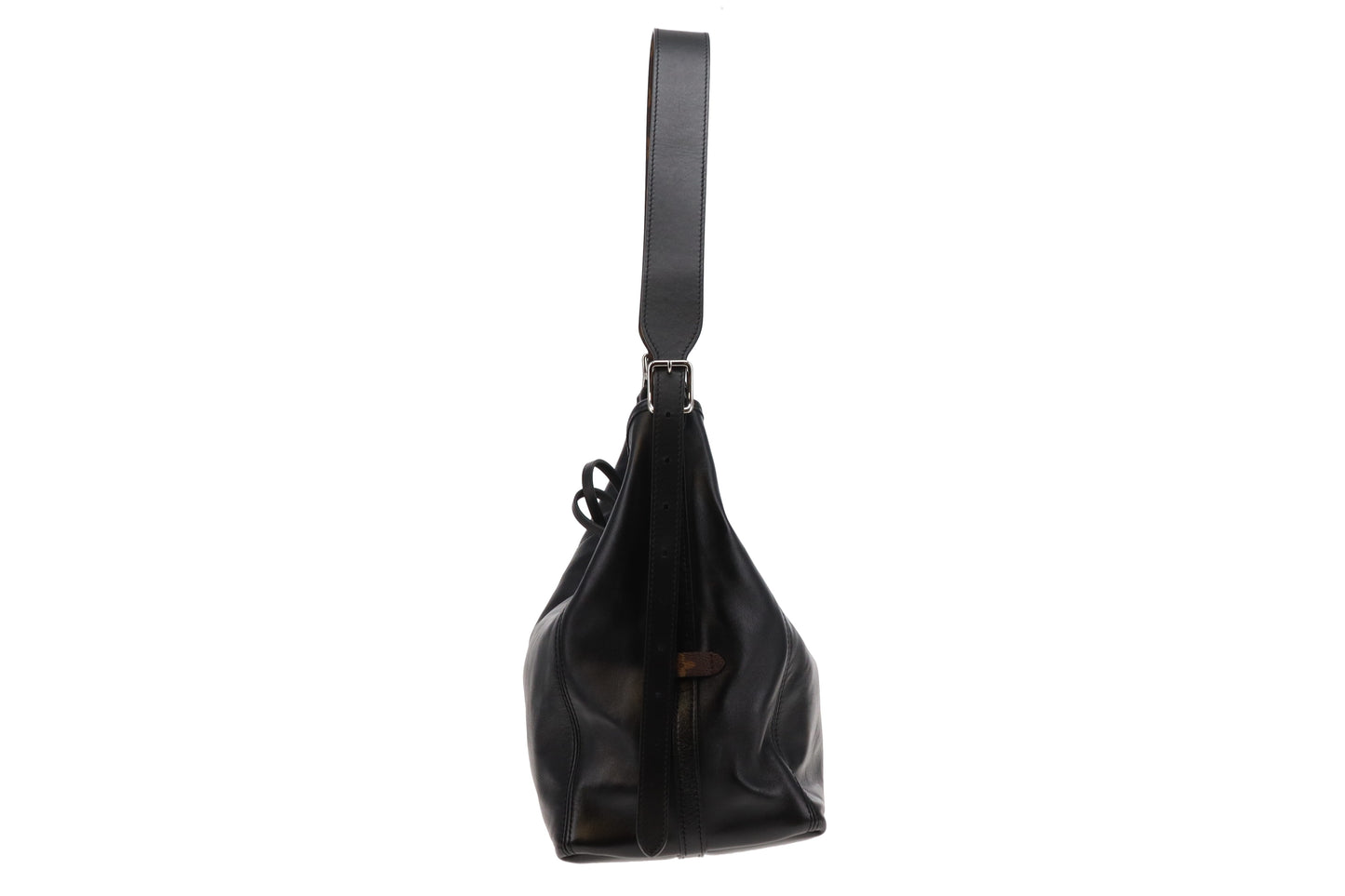 Louis Vuitton Black Lambskin CarryAll Vibe MM Bag (NFID)