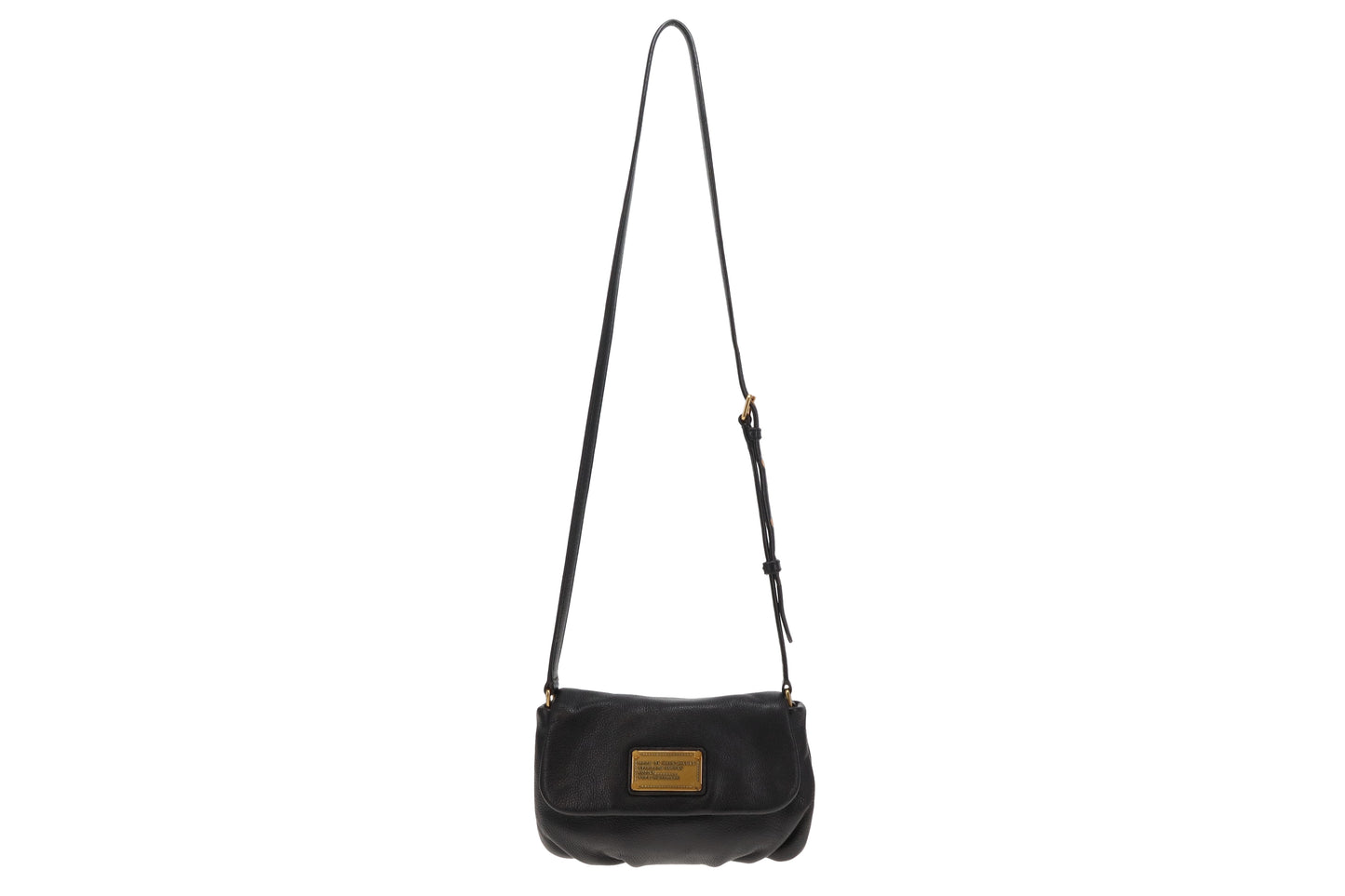 Marc Jacobs Black New Q Flap Percy Bag