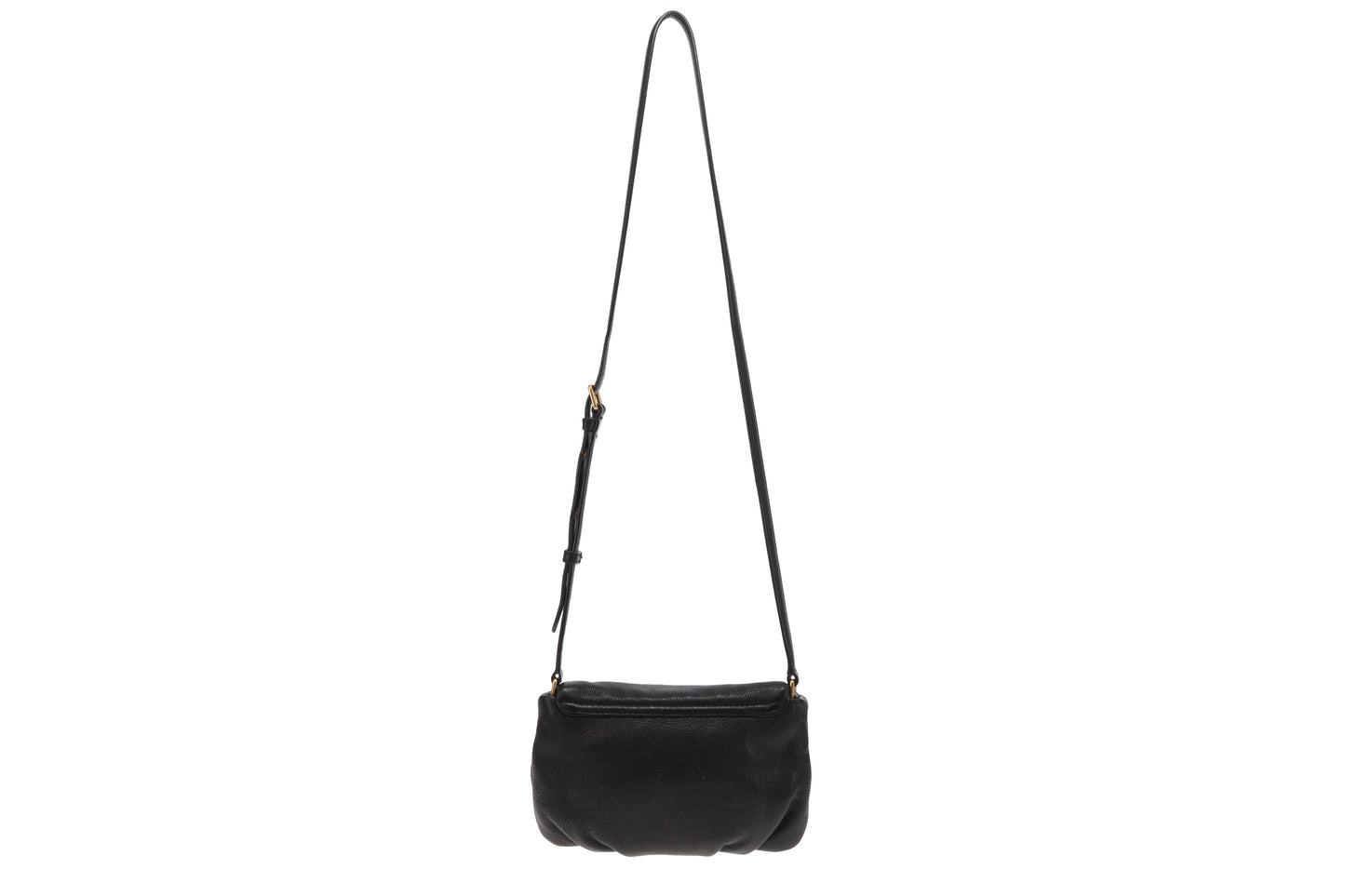 Marc Jacobs Black New Q Flap Percy Bag