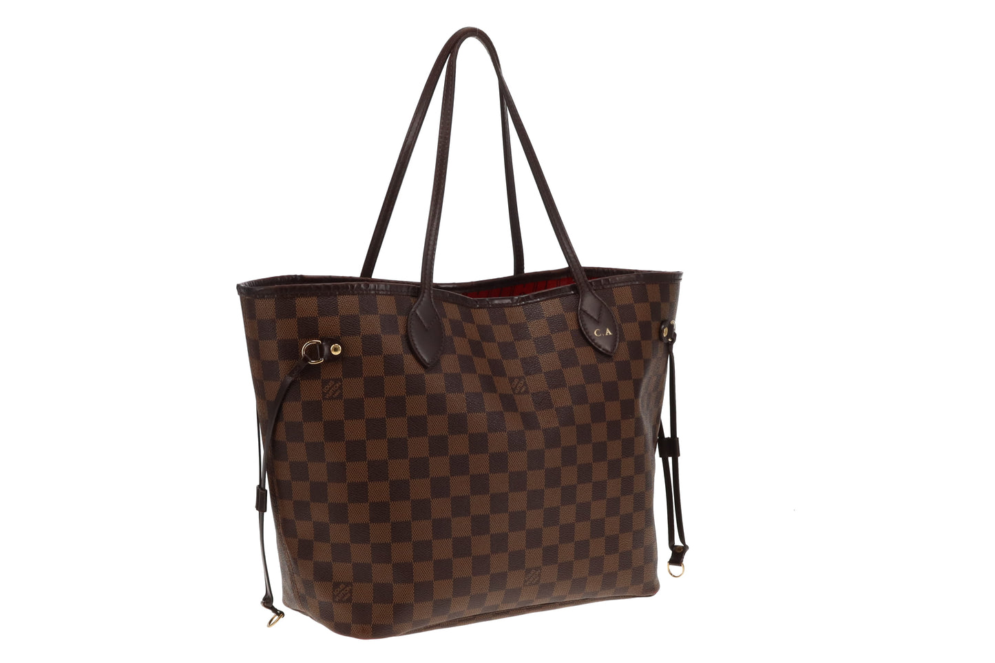 Louis Vuitton Damier Ebene Neverfull MM (No Pochette) AH4183