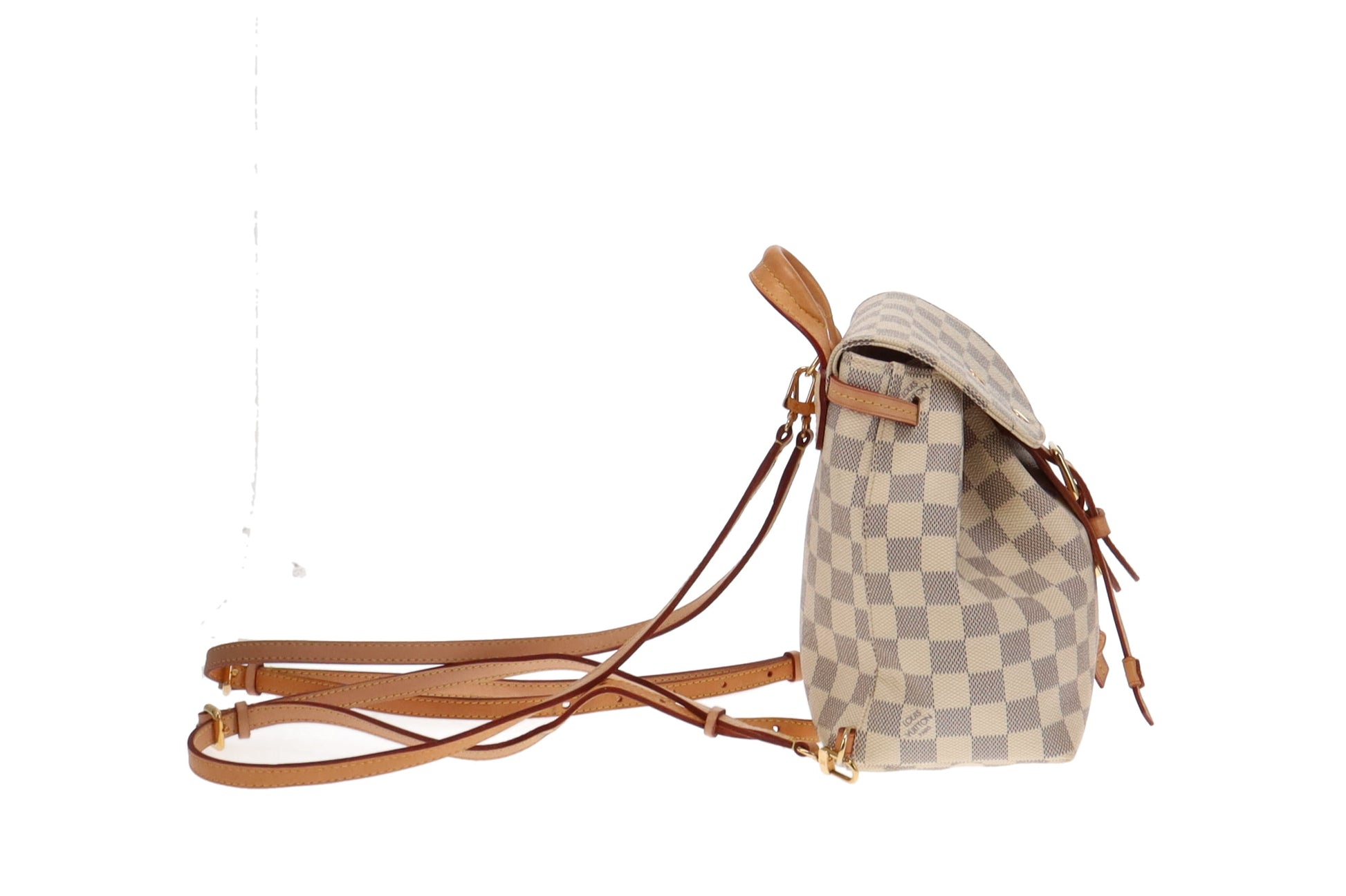 Louis Vuitton Damier Azur Sperone Backpack - Neutrals Backpacks