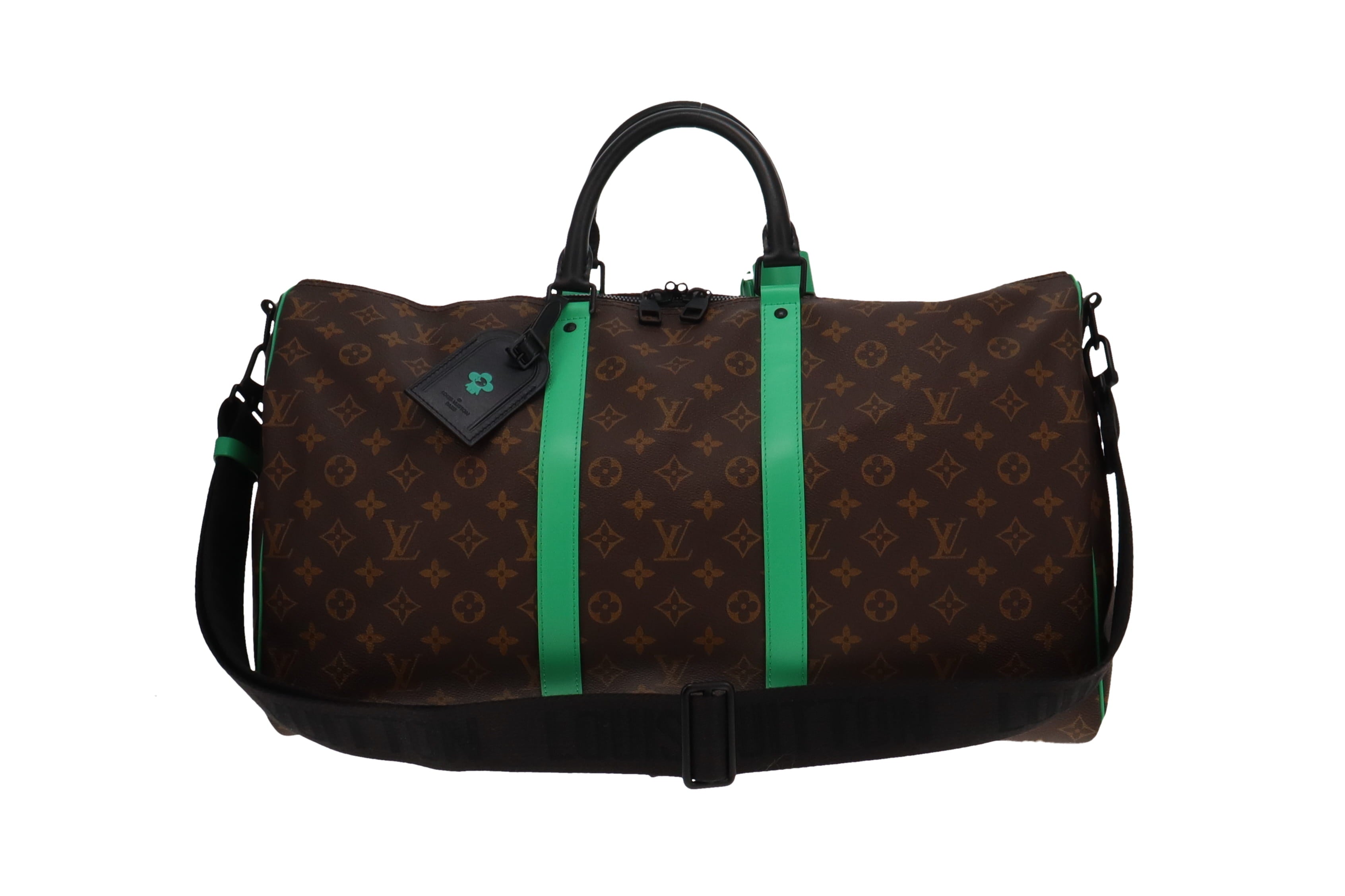 Louis vuitton keepall online macassar