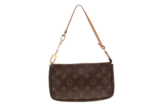 Louis Vuitton Vintage Pochette Accessoires Monogram With Extender CA0095