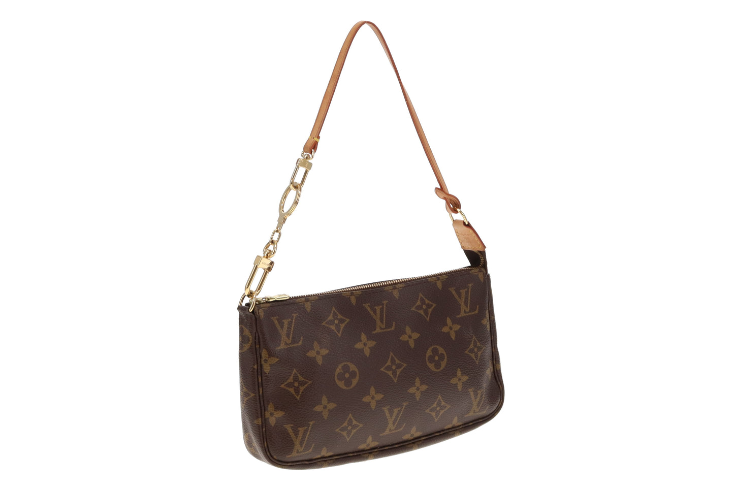 Louis Vuitton Vintage Pochette Accessoires Monogram With Extender CA0095