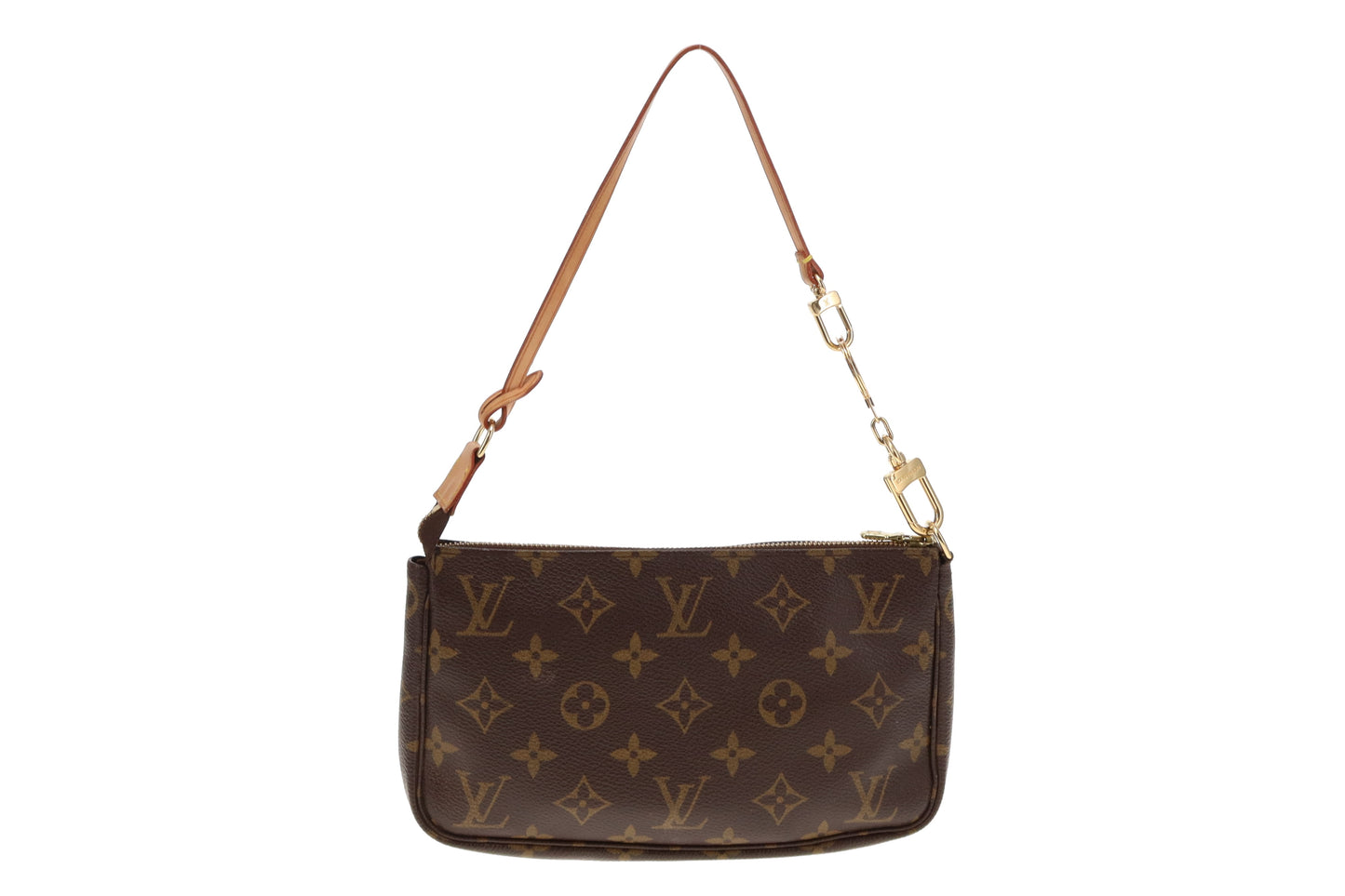 Louis Vuitton Vintage Pochette Accessoires Monogram With Extender CA0095