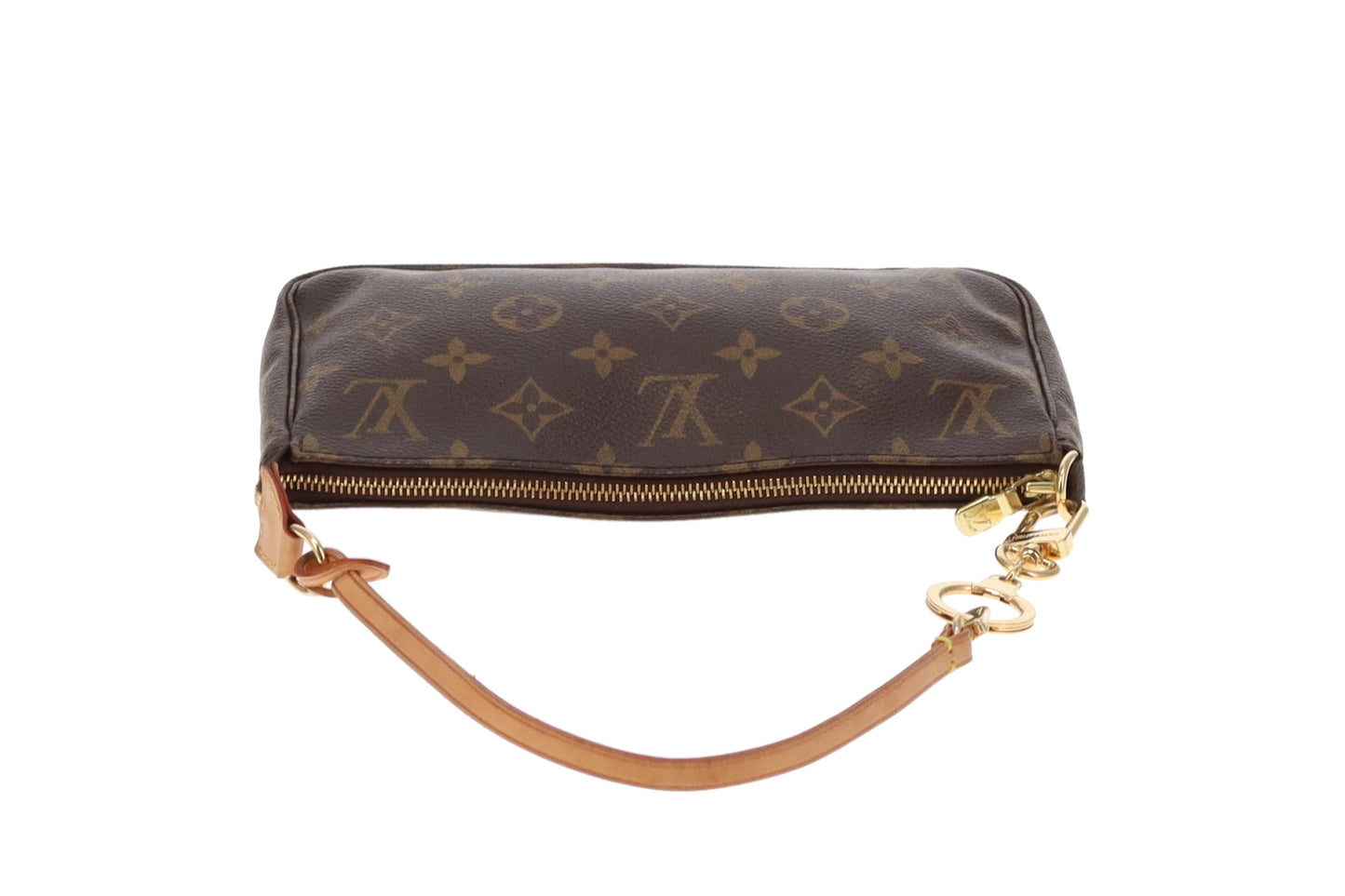 Louis Vuitton Vintage Pochette Accessoires Monogram With Extender CA0095