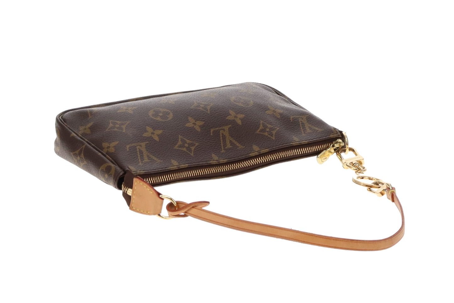 Louis Vuitton Vintage Pochette Accessoires Monogram With Extender CA0095