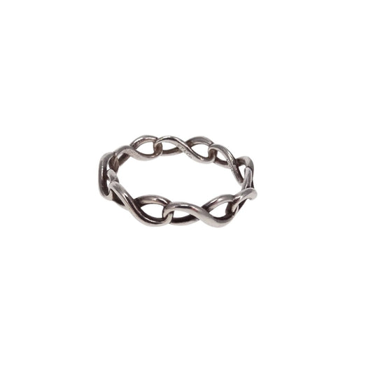 Tiffany & Co Sterling Silver Infinity Band Ring