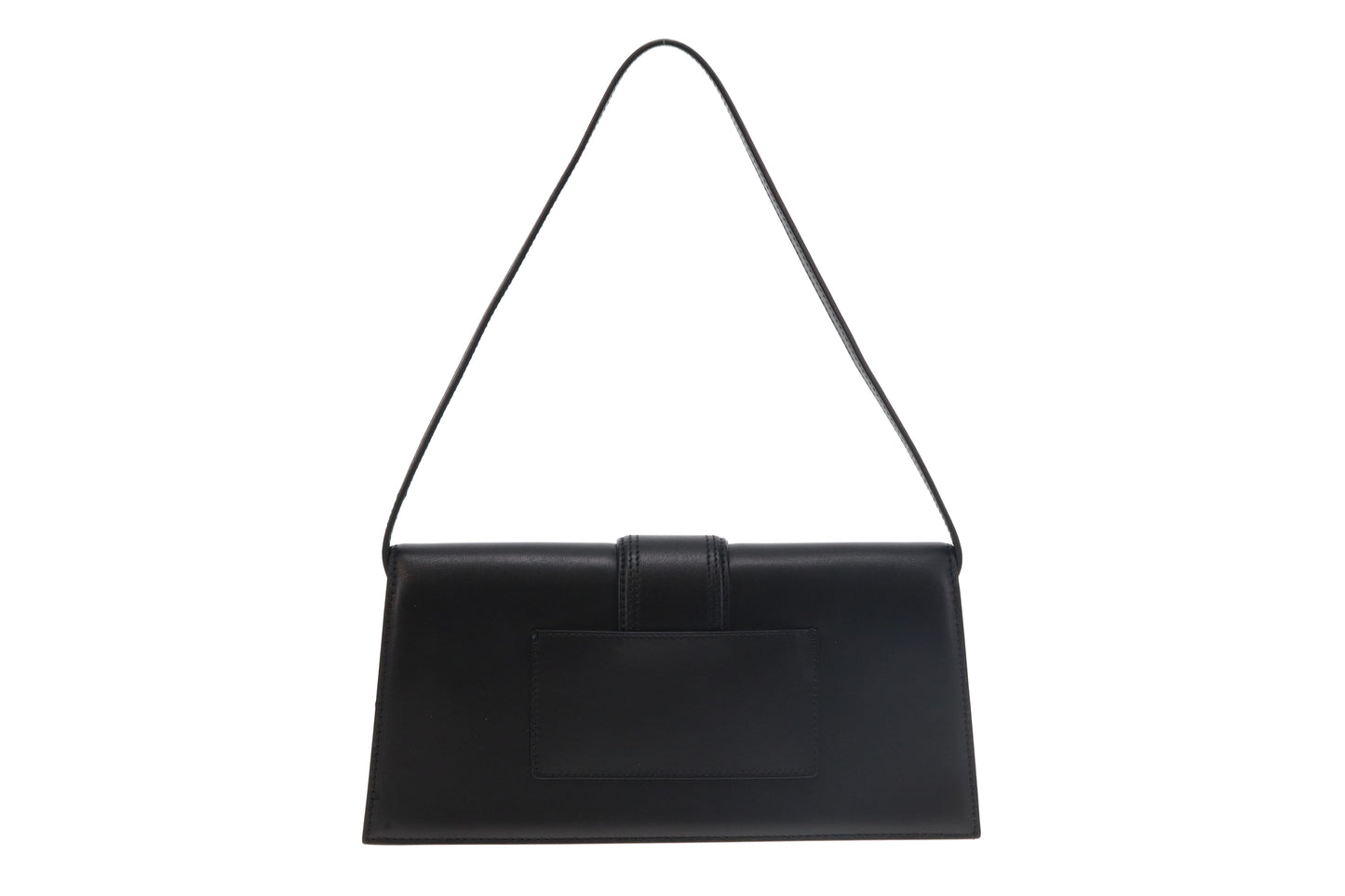 Jacquemus Black Leather Le Bambino Long Shoulder Bag