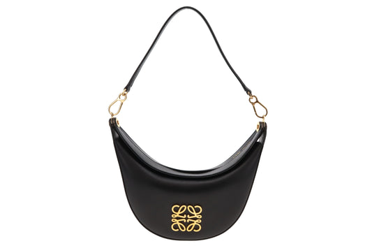 Loewe Luna Anagram Leather Bag With Additional Crossbody Strap