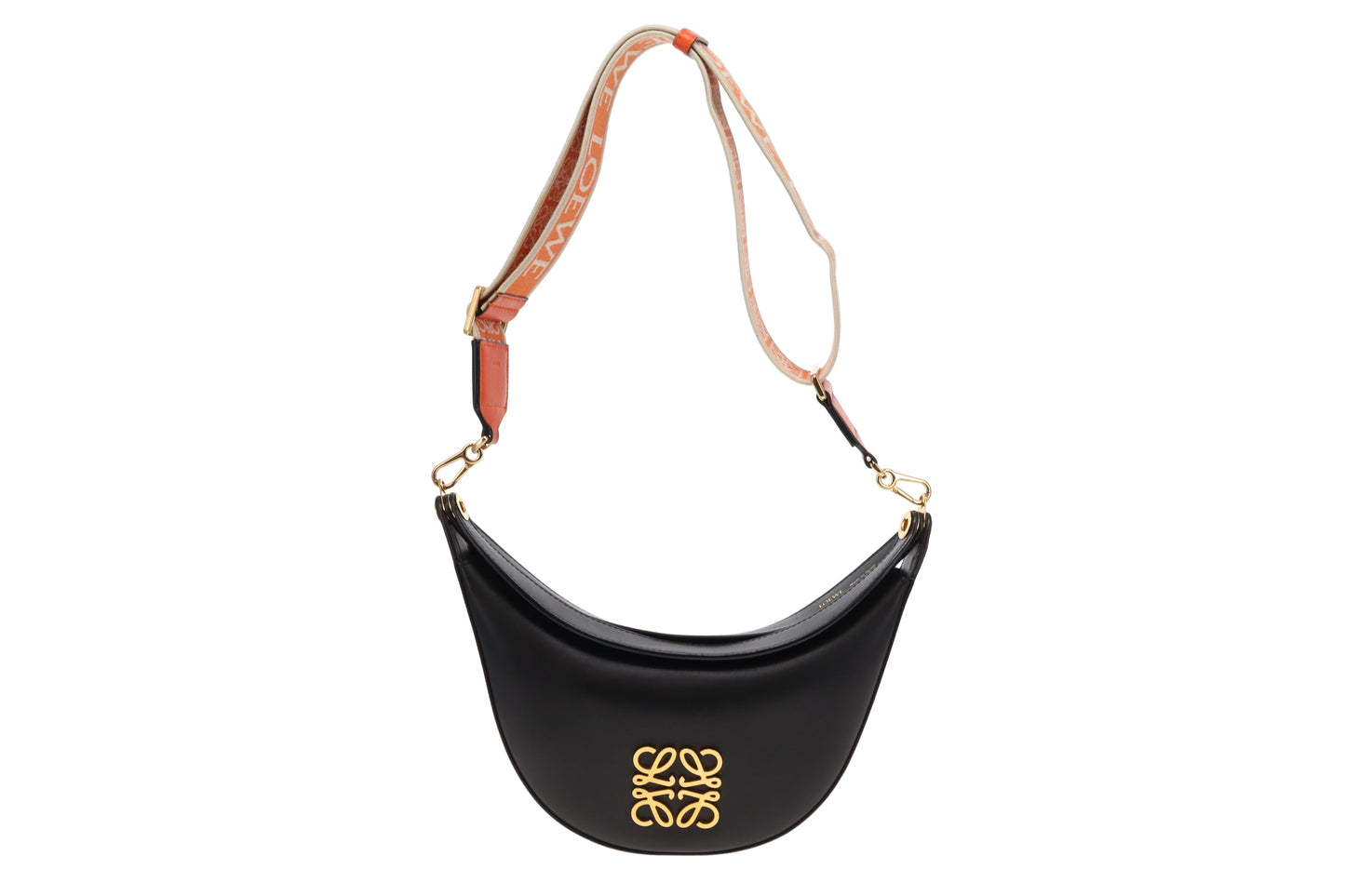 Loewe Luna Anagram Leather Bag With Additional Crossbody Strap