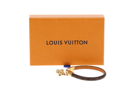 Louis Vuitton Vivienne Charm Bracelet Monogram Size 19 RRP €320