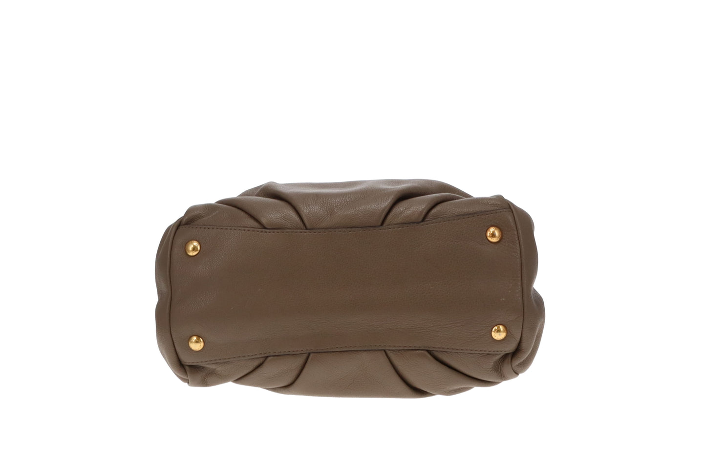 Marc Jacobs Taupe Leather New Q Baby Groovee