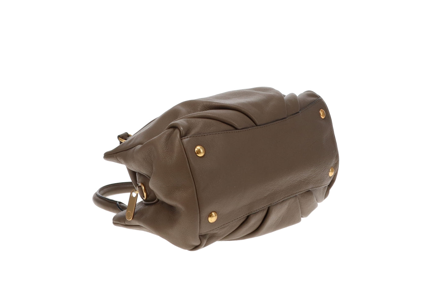 Marc Jacobs Taupe Leather New Q Baby Groovee