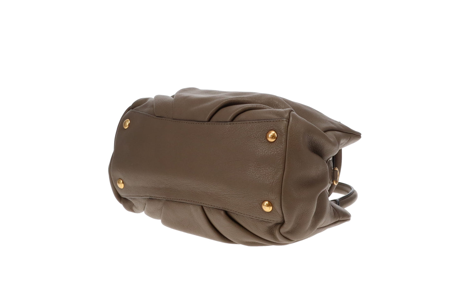 Marc Jacobs Taupe Leather New Q Baby Groovee