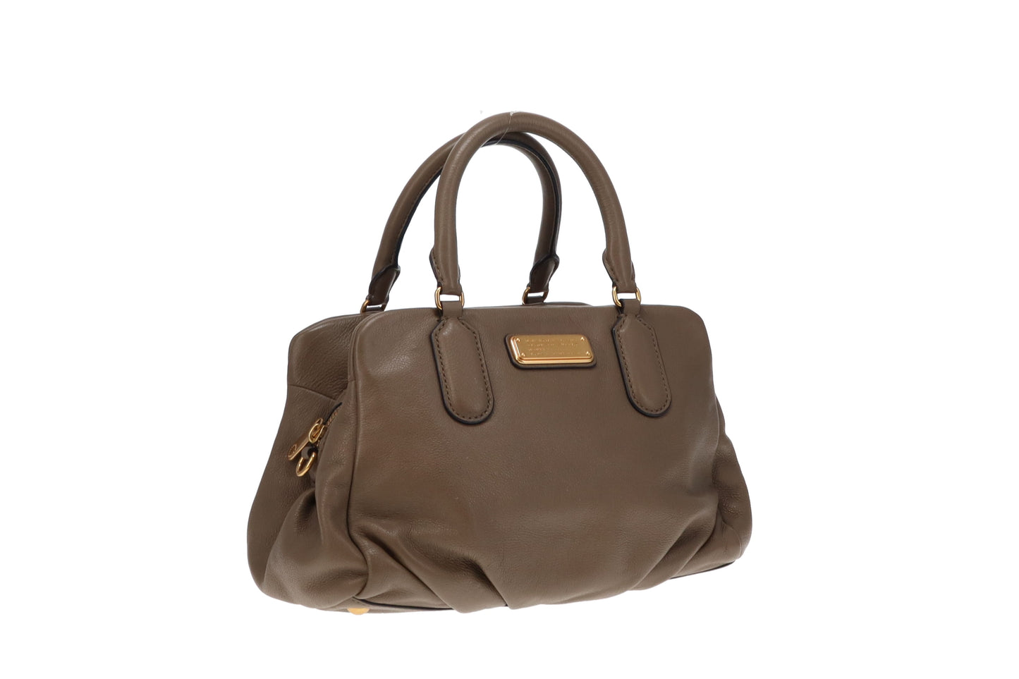 Marc Jacobs Taupe Leather New Q Baby Groovee