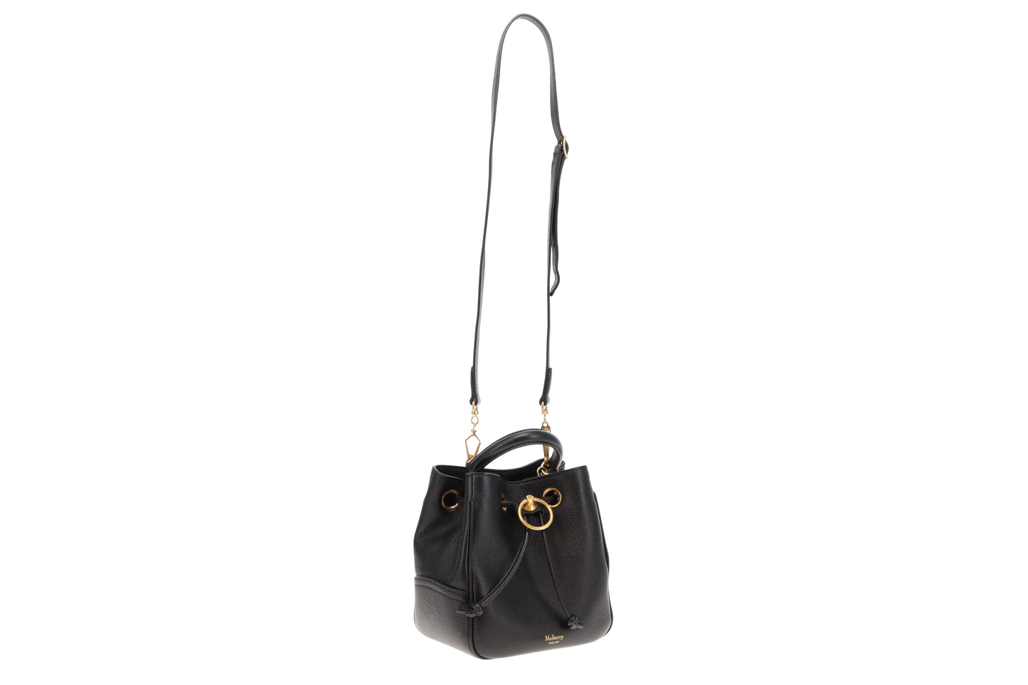 Mulberry Hampstead Small Bucket Bag Black