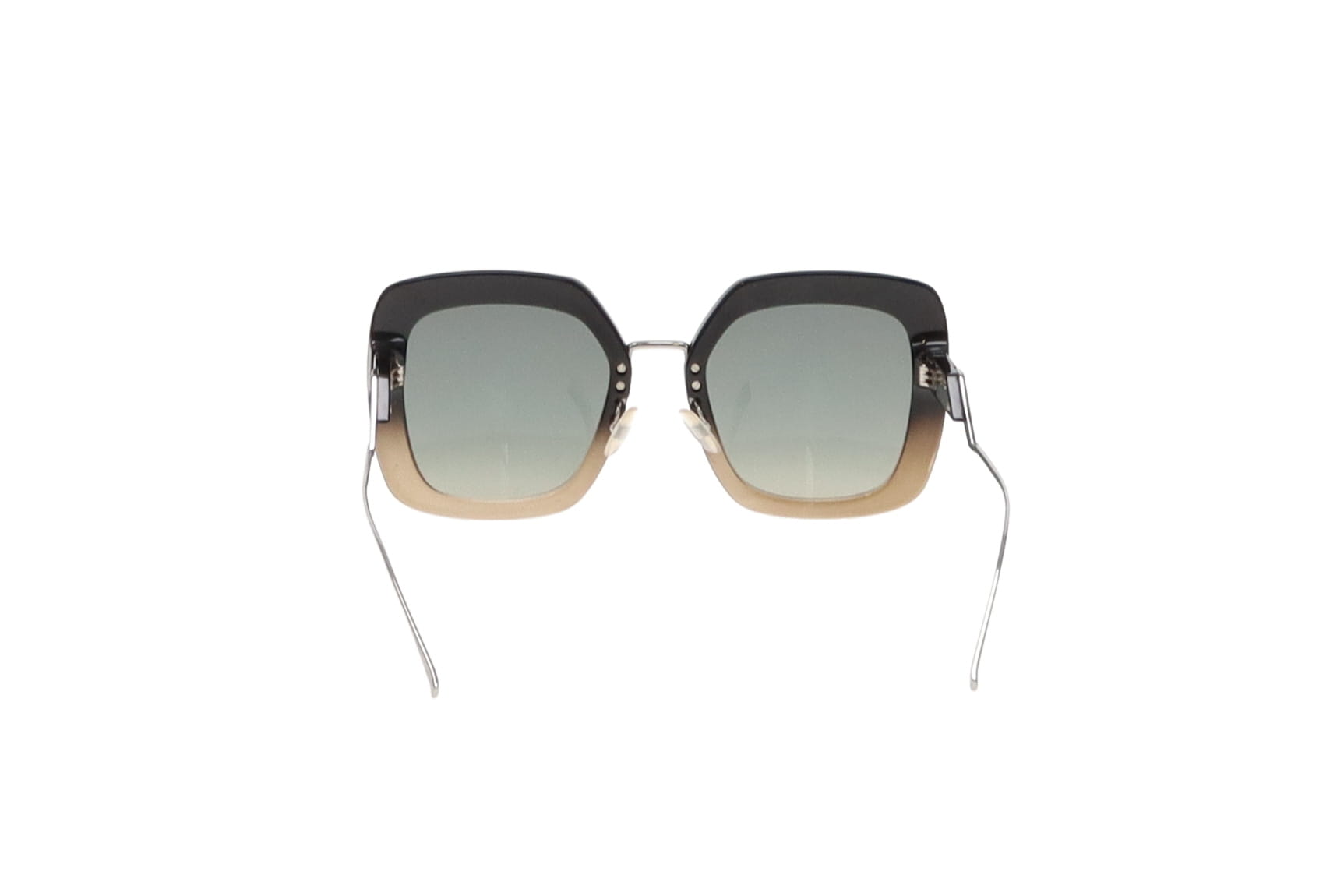 Fendi Black Grey Square Sunglasses FF0317 S