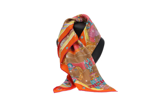 Hermes Chorus Stellarum Silk Scarf 70cm