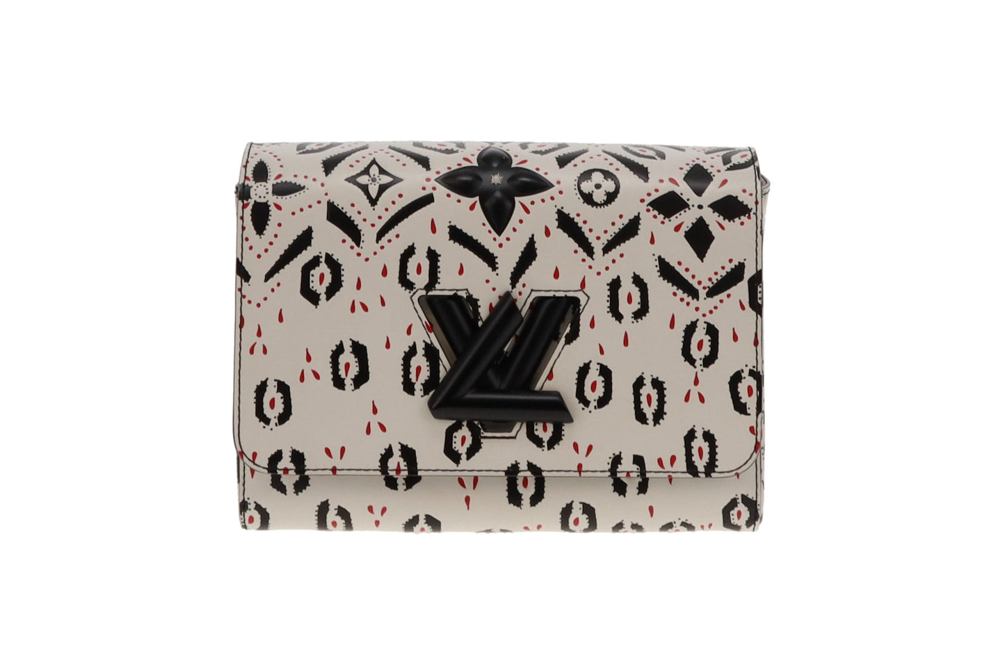 Louis Vuitton Rare & Limited Edition Twist Shoulder Bag With Graphic Print