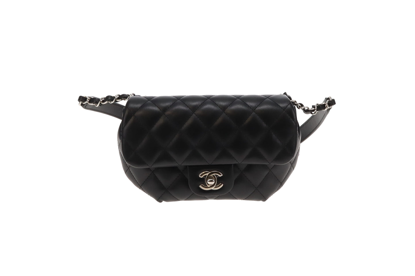 Chanel Black SHW Staff Issue Belt Bag 2021/22