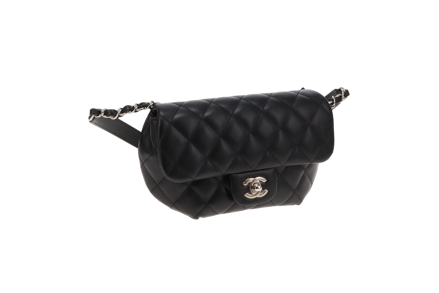 Chanel Black SHW Staff Issue Belt Bag 2021/22