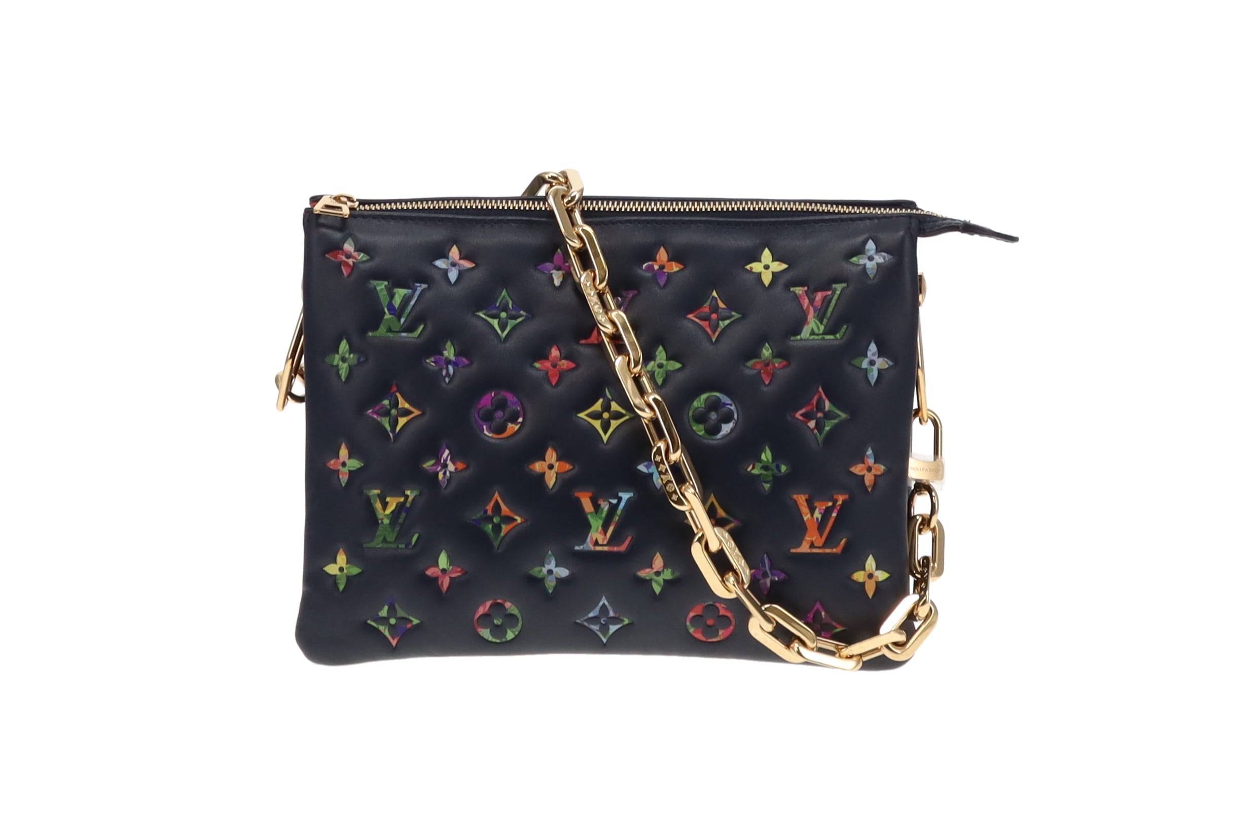 Louis vuitton navy blue bag sale